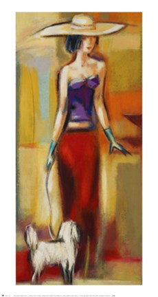 Framed On the Boulevard II Print