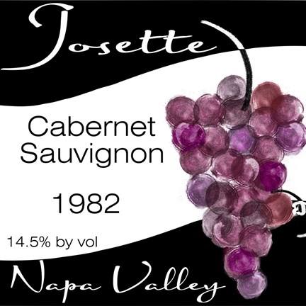 Framed Wine Walley II Print