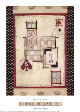 Framed Full House II Print