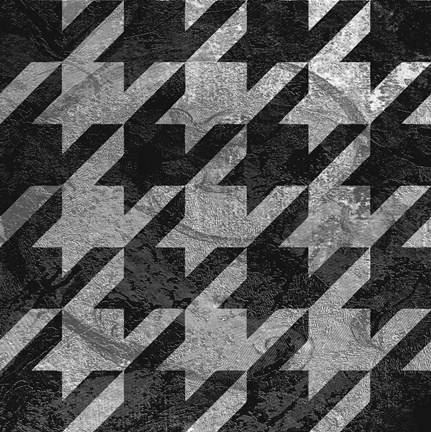 Framed Houndstooth VI Print