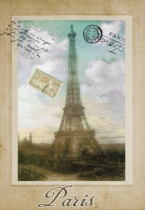 Framed European Vacation II Print