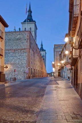 Framed Alcazar, Toledo, Spain Print