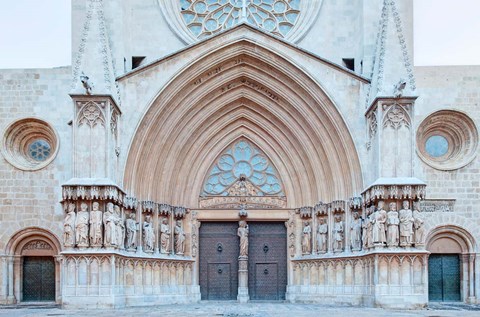 Framed Tarragona Cathedral, Catalonia, Spain Print