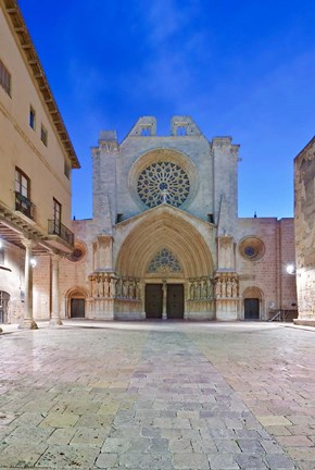 Framed Tarragona Cathedral, Catalonia, Spain Print