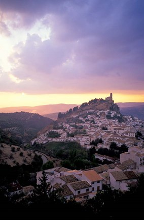 Framed Spain, Montefrio, Andalusia Print