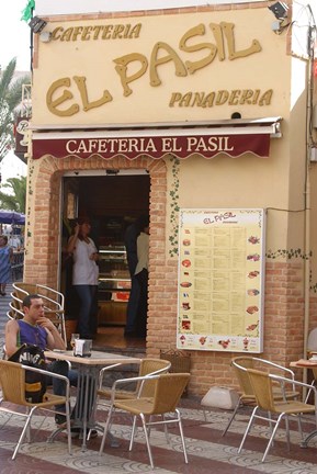 Framed Sign on Tenerife, Canary Islands, Spain Print