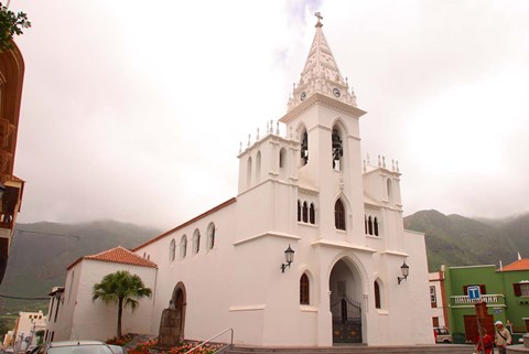 Framed Church on Tenerife, Canary Islands, Spain Print