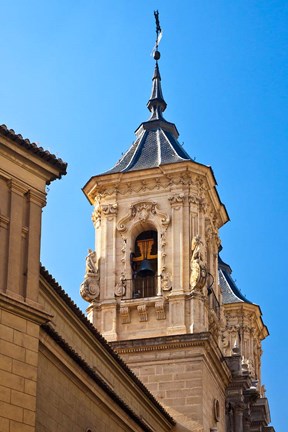 Framed Spain, Granada Bell tower of the Church of San Justo y Pastor Print