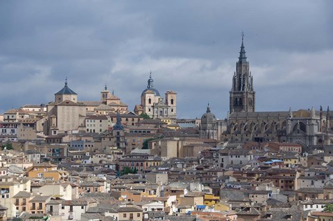 Framed Toledo Cathedral, Castilla-La Mancha, Toledo, Spain Print