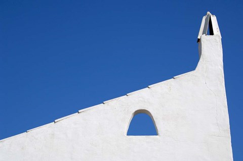 Framed Spain, Menorca, Binibeca, Resort Town Print