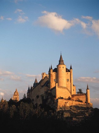 Framed Alcazar, Segovia, Spain Print