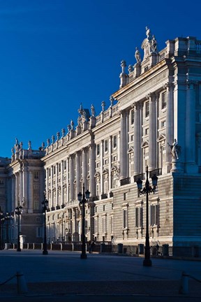 Framed Palacio Real, Madrid, Spain Print