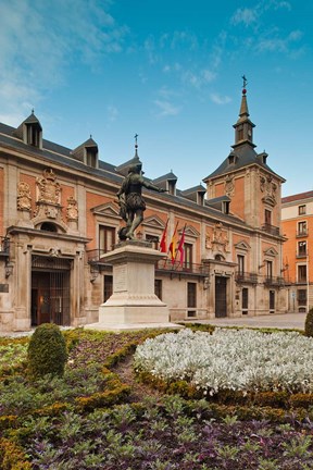 Framed Plaza de la Villa, Madrid, Spain Print