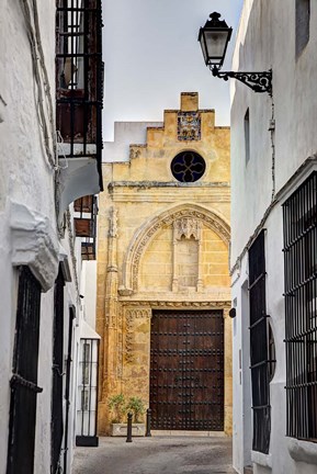 Framed Spain, Andalusia, Cadiz, Arcos De la Fontera The Chapel of Mercy Print
