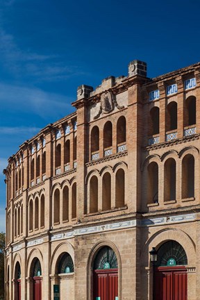 Framed Plaza de Toros Bullring, Puerto de Santa Maria, Spain Print