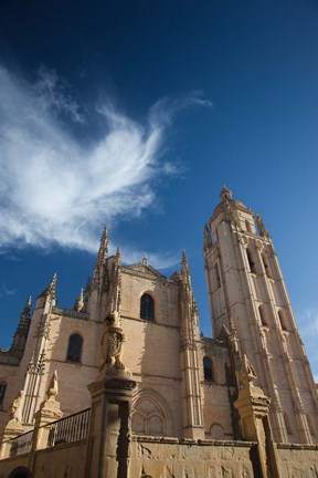 Framed Segovia Cathedral, Segovia, Spain Print