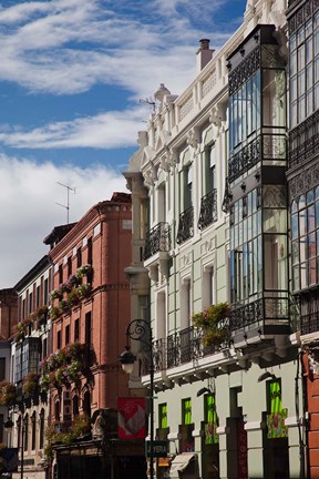 Framed Spain, Castilla y Leon, Leon, Barrio Gotico Print