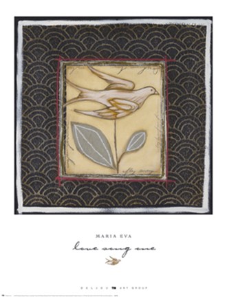 Framed Love Song One Print