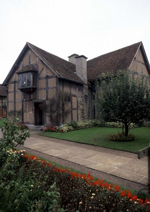 Framed Home of William Shakespeare, Stratford-upon-Avon, England Print