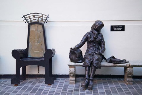 Framed Eleanor Rigby, Liverpool, England Print
