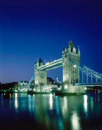 Framed Tower Bridge, London, England Print