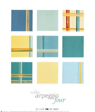 Framed Arpeggio Four Print