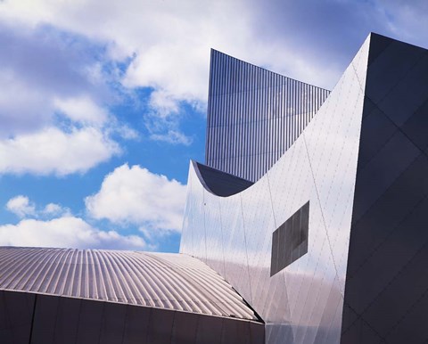 Framed Imperial War Museum North, Salford Quays, Manchester, England Print