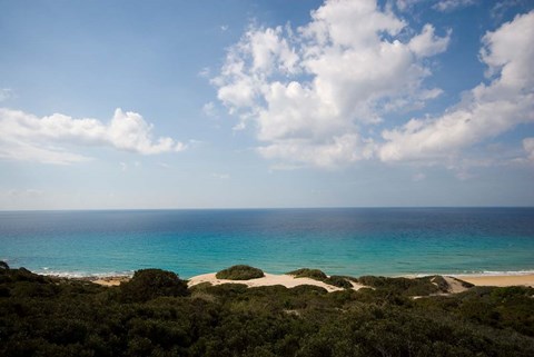 Framed Cyprus, Karpas peninsula, Golden Beach Print