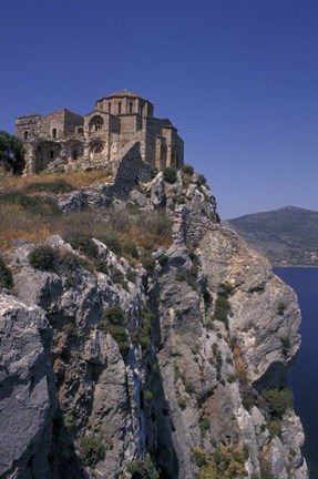 Framed Church of St Sophia, Monemvasia, Greece Print