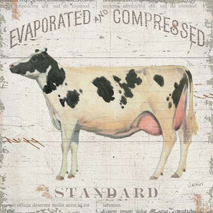 Framed On the Farm II Print