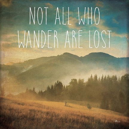 Framed Wander II Print