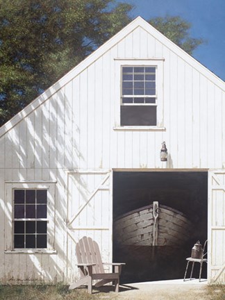 Framed Barn Print