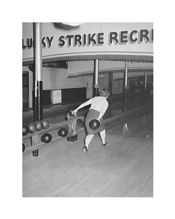 Framed Lucky Strike Print