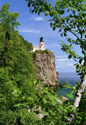 Framed Split Rock Lighthouse Print