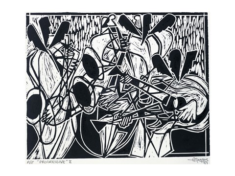 Framed Progressive II Print