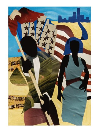 Framed Freedom&#39;s Mission Print