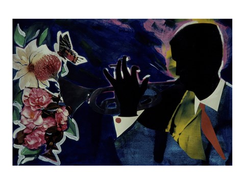 Framed Floral Arrangement Print