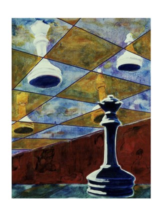 Framed Glass Ceiling Print