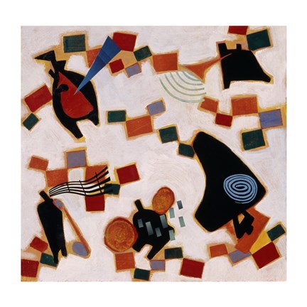 Framed Untitled (Jazz Music) Print