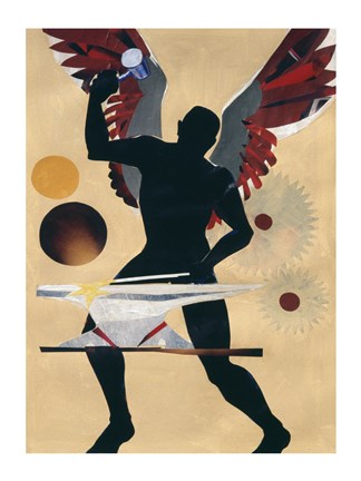 Framed Untitled (Wings) Print