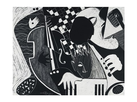 Framed Blue Note Print