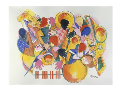 Framed Jeepers Creepers Print