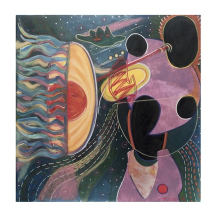 Framed Miles Smiles Print