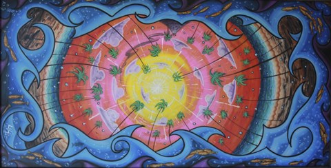 Framed Fish Eye Print