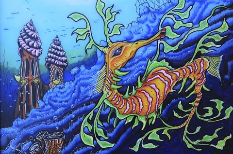 Framed Ms .Dragonese Print