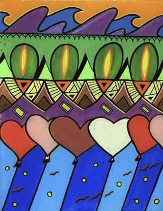 Framed Art Throb 5 Print