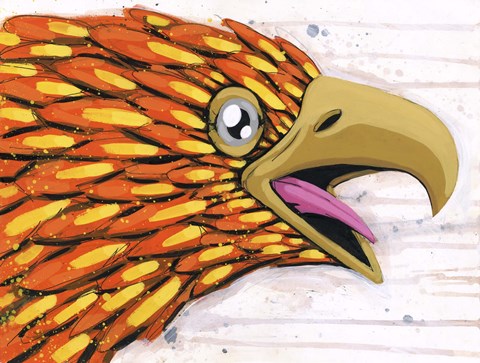 Framed Caught A Spark Print