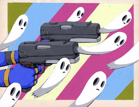 Framed Making New Ghosts Print