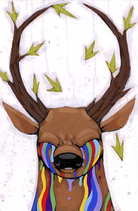 Framed Nature Of The Beast Print