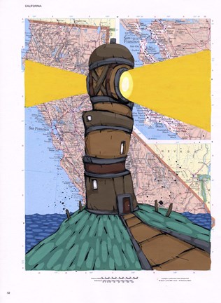 Framed This Old Light Shines Print